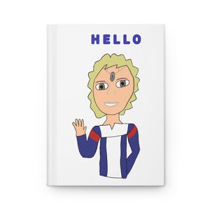 Omega says Hello,  Notebook for Star Wars Fans