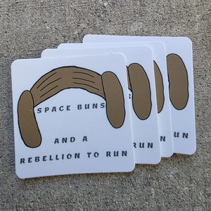 Sticker Space Buns en een Rebellion to Run