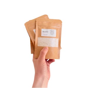 Organic Mini Milk Bath / Bridesmaid Gifts / Wedding Gifting / Spa inspired