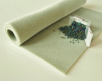 Vellux Bead Mat- 22 x 14 inches Jewelry Work Surface in Sage