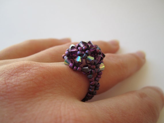 Items similar to Beauty Berry Ring: Size 9 Ready to Ship, Sizes 5 - 12 ...