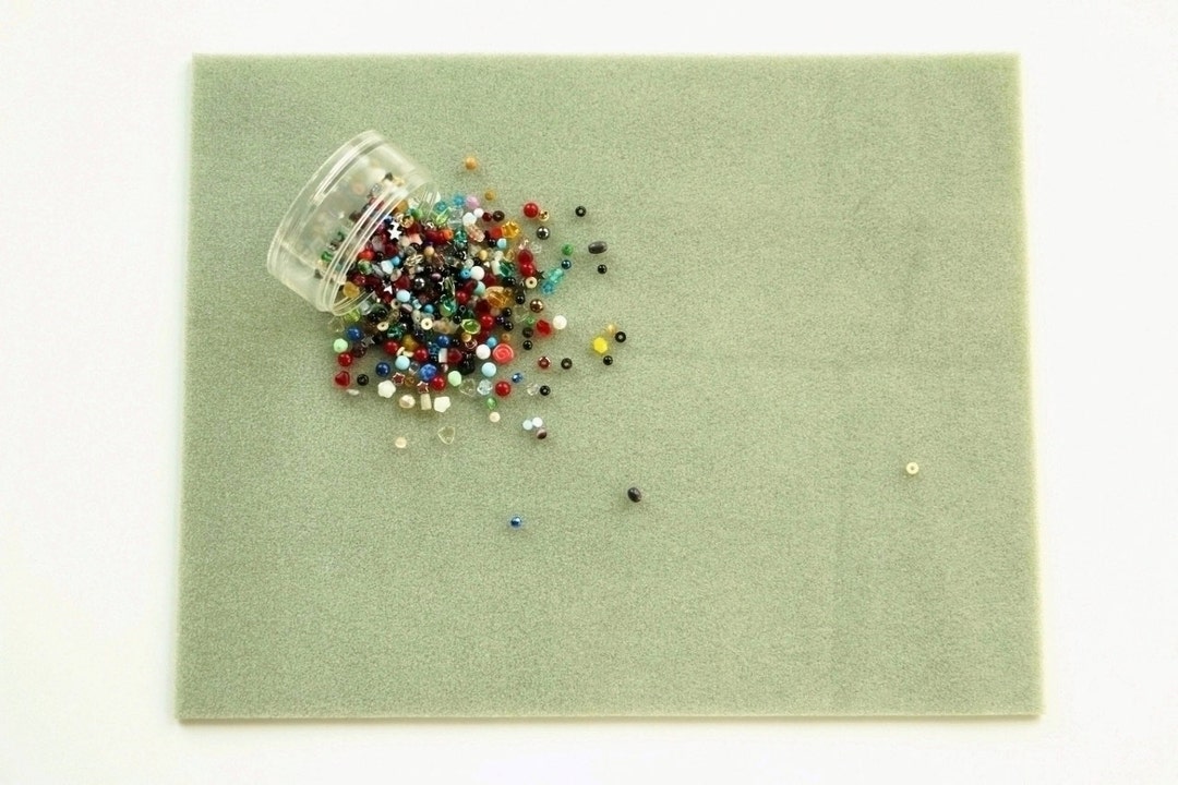 Vellux Bead Mat 11 X 14 Inches Jewelry Work Surface in Sage Etsy