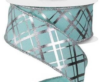 Ships Free Over 35 in US - Metallic Thick/thin Diagonal Check Wired ...