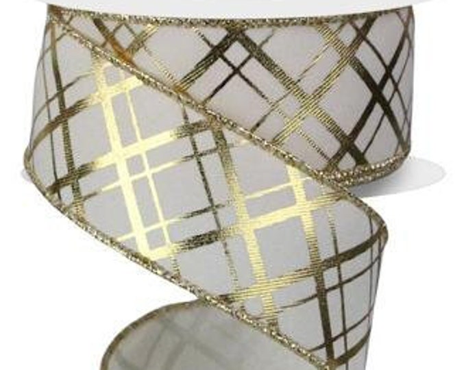 Ships Free Over 35 in US - Metallic Thick/thin Diagonal Check Wired ...