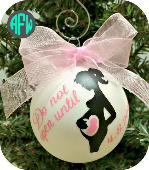 Items similar to Expecting Mother Ornament, Pregnancy Gift, Pregnancy