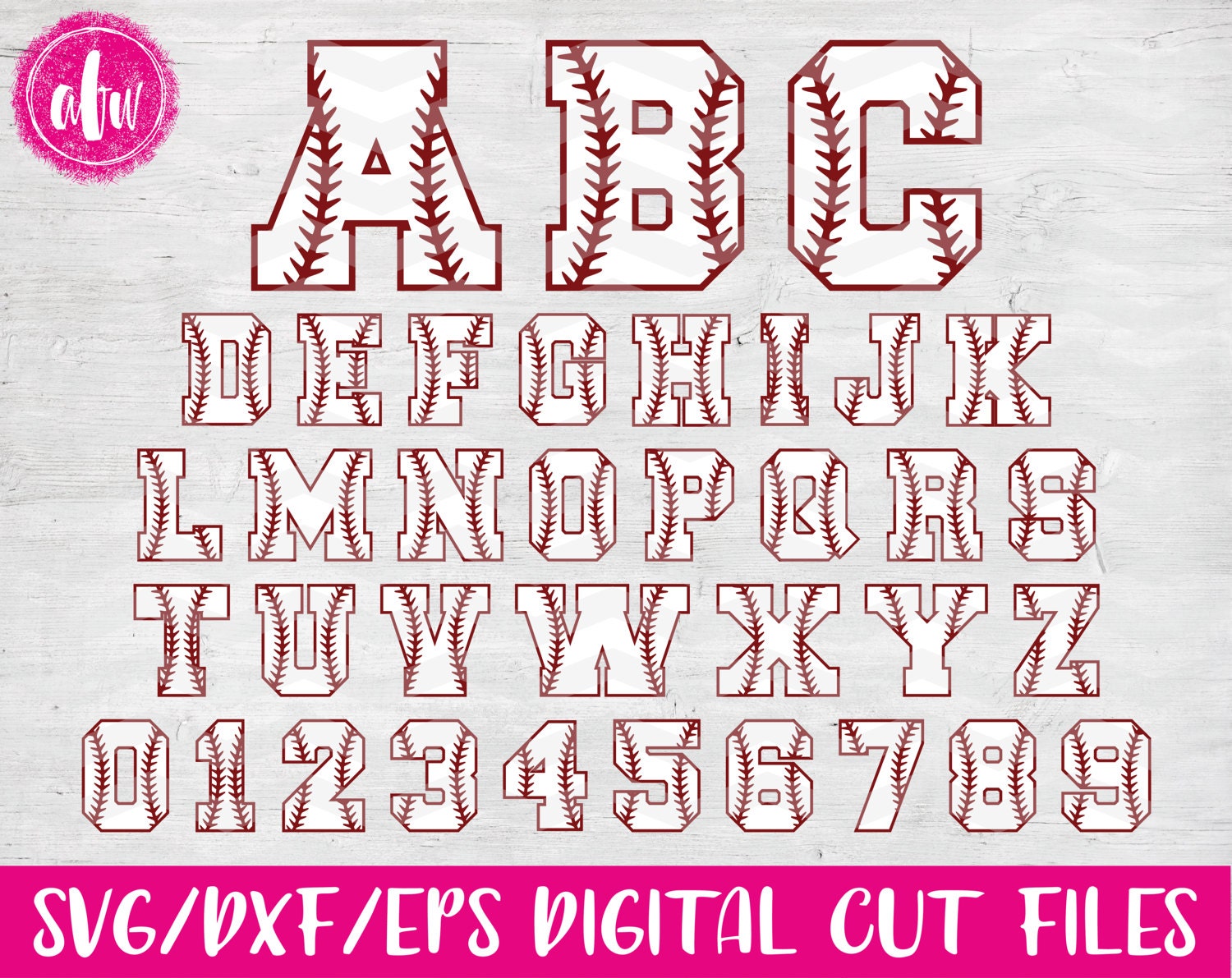 Free Free Baseball Letters Svg 364 SVG PNG EPS DXF File