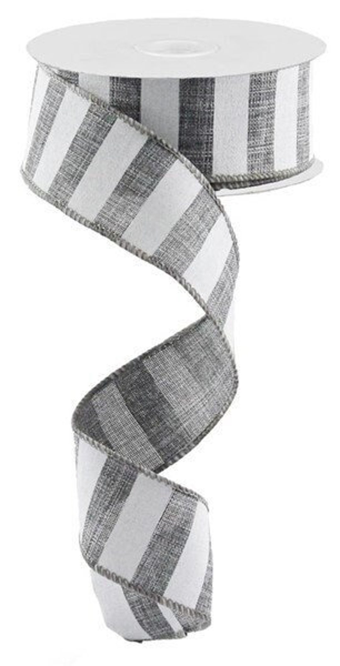 Ships Free Over 35 In US - Diagonal Check Wired Ribbon (beige, White...