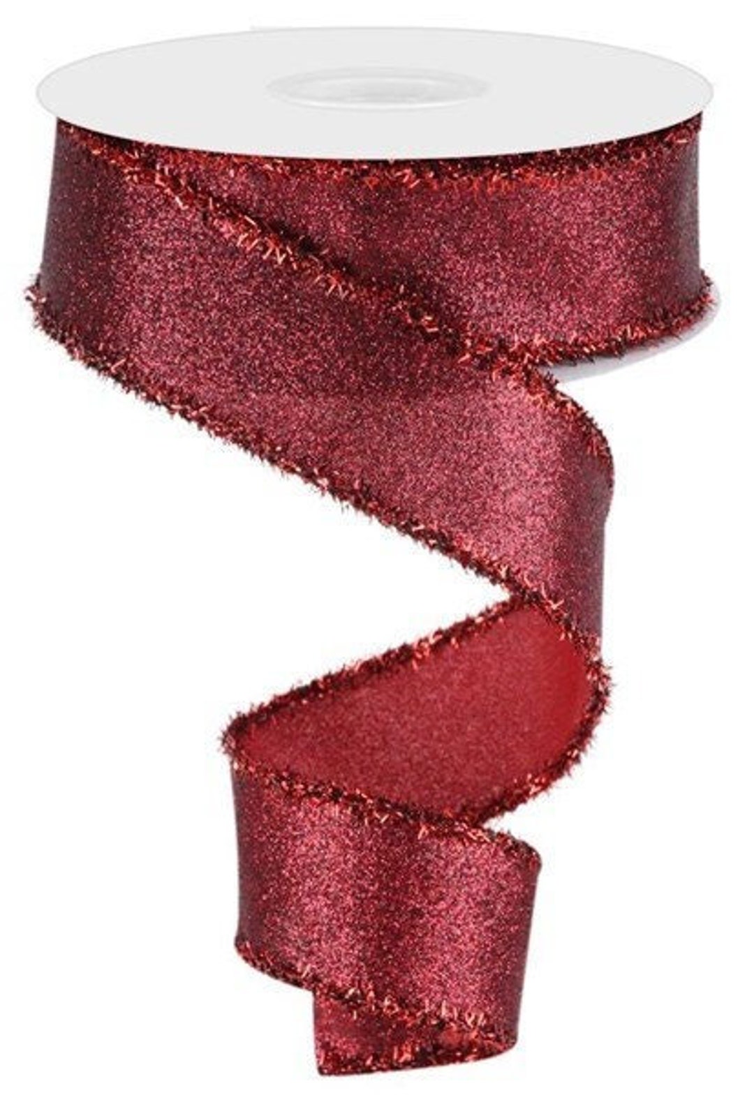 Ships Free Over 35 in US - Shimmer Glitter Ribbon With Tinsel Wired ...