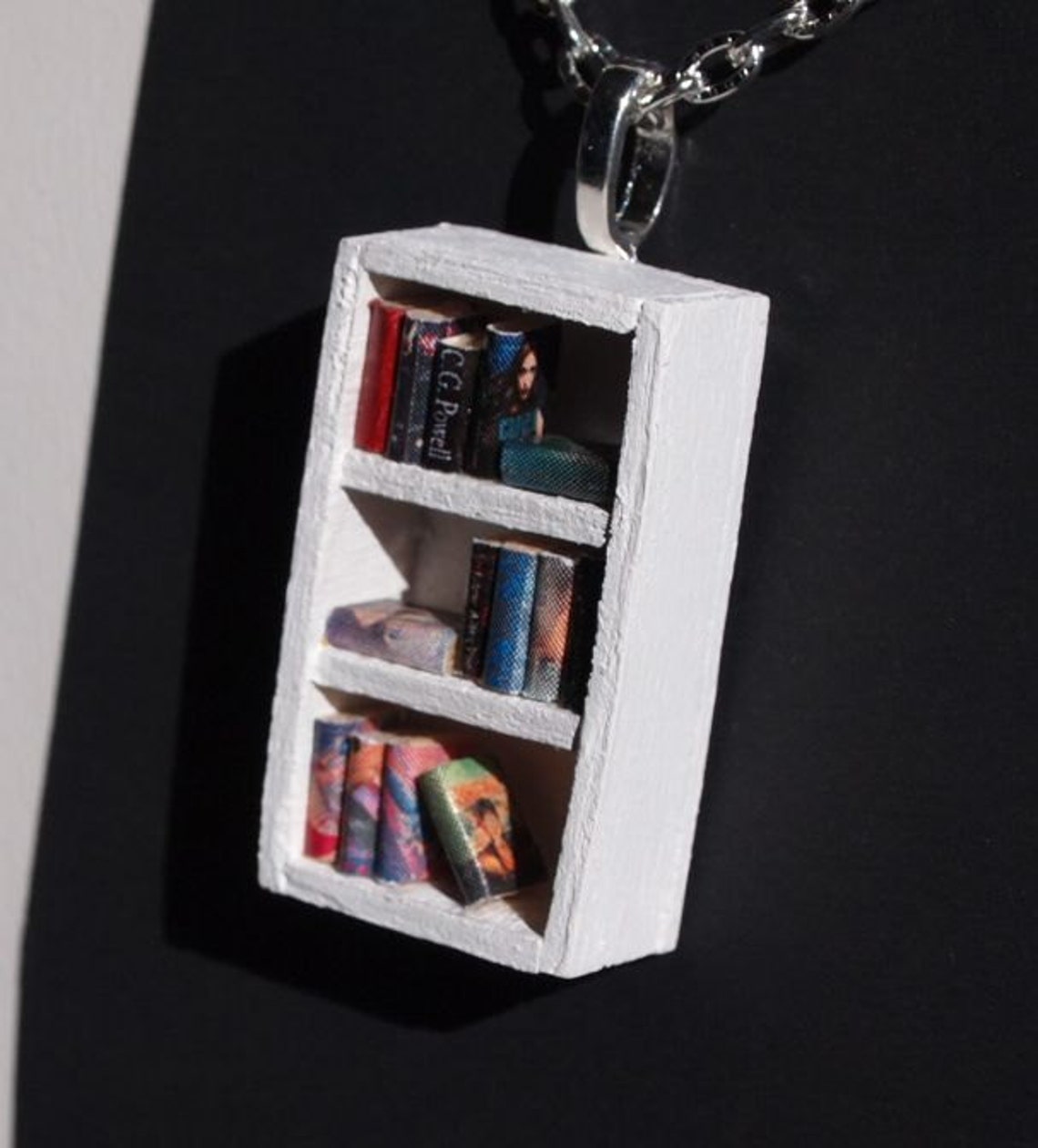 Custom Bookshelf Includes Your Book Cover Etsy