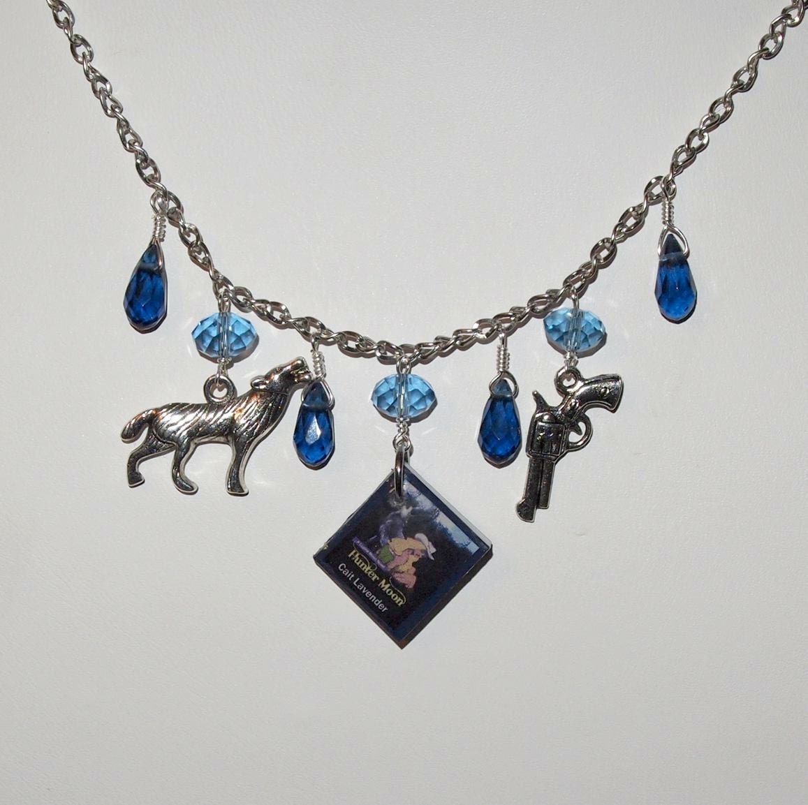 Custom Book Necklace Etsy