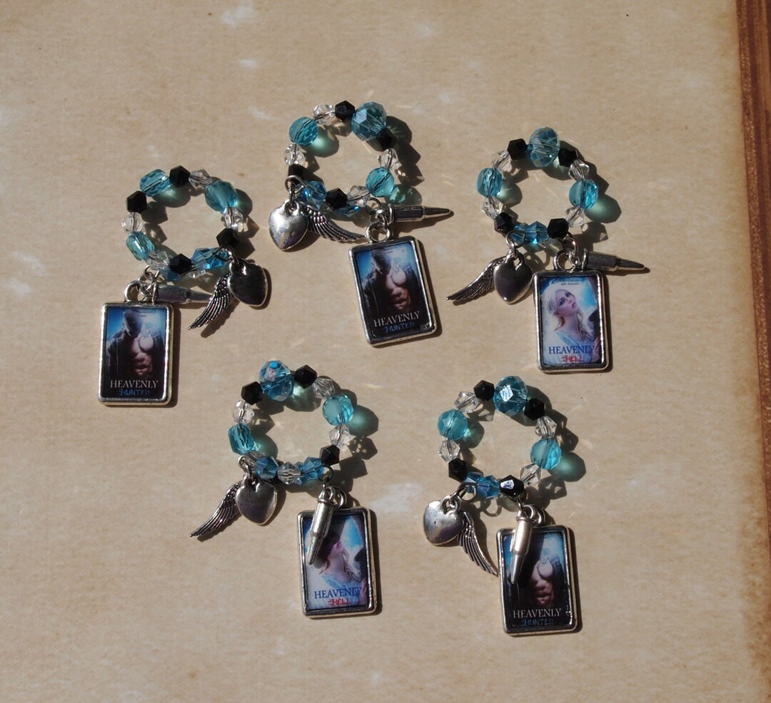 Custom Wine Glass Charm 5 Pk Etsy