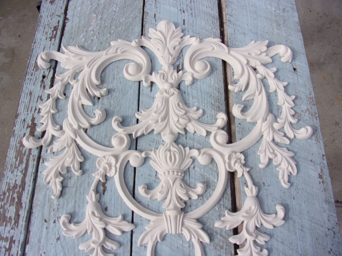 FURNITURE APPLIQUES Onlays Wall Decor Large Architectural - Etsy