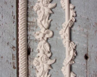 FURNITURE APPLIQUES Mouldings Flexible Architectural Moulding Trims Onlays Shabby Chic Style USA