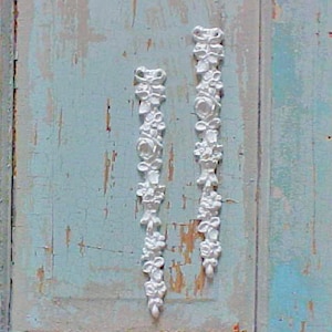 Gotas de rosa (juego de 2) Apliques para muebles Revestimientos Molduras arquitectónicas flexibles