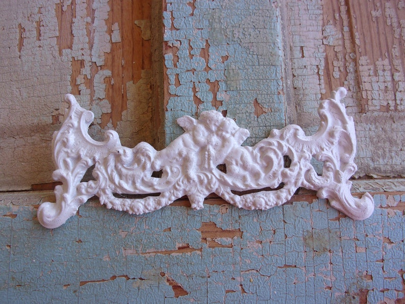 FURNITURE APPLIQUÉ ROSES ARCHITECTURAL SWAG VINTAGE ANTIQUE MOULDING