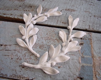 FURNITURE APPLIQUES Shabby Chic Rose Vines  Furniture Onlays Mouldings / Olive leaves Architectural Furniture Ornaments Crafts