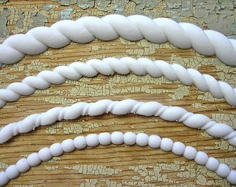 Furniture Moulding FLEXIBLE Beading Rope mouldings Architectural moulding Resin paintable