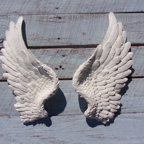 Wood Angel Wings Etsy