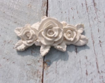 ROSE Bouquet Furniture Onlays Roses Architectural Floral Center Mouldings wedding roses