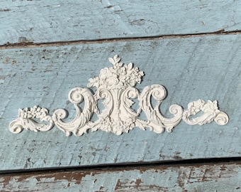 Rose Bouquet Furniture Appliques Architectural Onlays Mouldings FLEXIBLE - NEW!