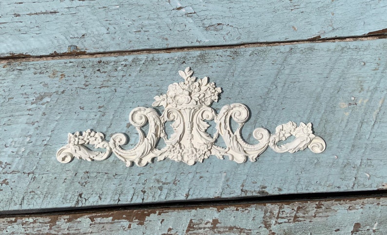 Shabby Chic Rose Bouquet Furniture Appliques Architectural