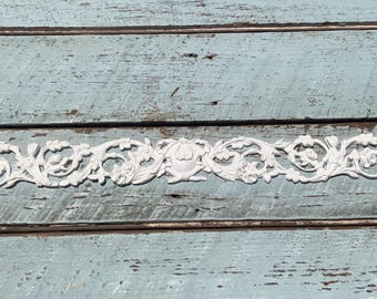 FRENCH ROSES VINES Crest Furniture Appliques Onlays Architectural Mouldings Flexible!