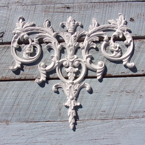 Shabby Chic Furniture Appliques Moldings Onlays Antique Etsy