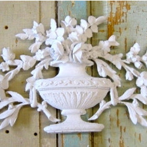 Shabby Chic Rose Bouquet Large Center FURNITURE APPLIQUES Etsy