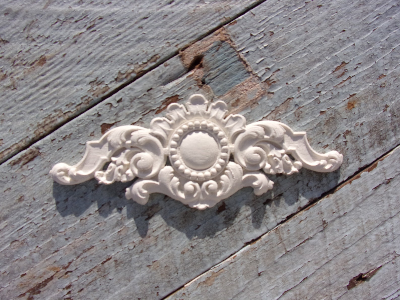 Shabby Chic FURNITURE APPLIQUES Architectural Center Onlays Etsy