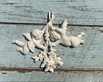 Cherubs FURNITURE ONLAYS APPLIQUES Flexible Paintable Wall Decor Architectural trims