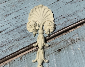 SHELL ARCHITECTURAL DROP Furniture Appliques Onlays Mouldings Large Flexible!