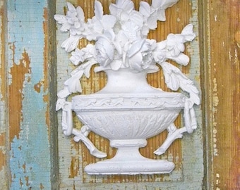 Rose Bouquet  & Floral Furniture Appliques Onlays Mouldings Rose Center