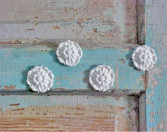 Rosetones arquitectónicos 4 piezas Revestimientos de muebles Decoración de pared decorativa
