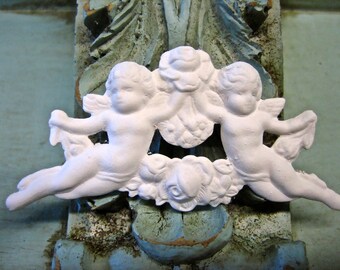Furniture Appliques Onlays Cherubs Angel wings Furniture appliqués flexible