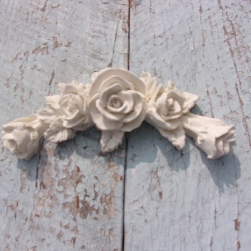 FURNITURE APPLIQUES Shabby Chic Rose Vines Furniture Onlays Etsy