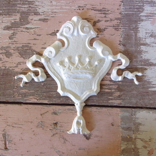 Shabby Chic Furniture Appliques Onlay Mouldings Architectural Etsy