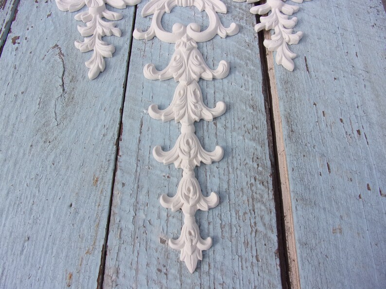 FURNITURE APPLIQUES Onlays Wall Decor Large Architectural Etsy