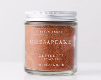 Chesapeake - Handcrafted Spice Blend - 2.2 ounces in Glass Jar, Preservative and Gluten-Free