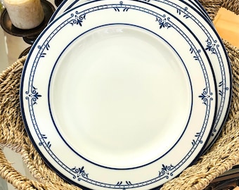 Set of 6 Mikasa Italian Countryside Dinner Plates | 8.8 Inch / 9