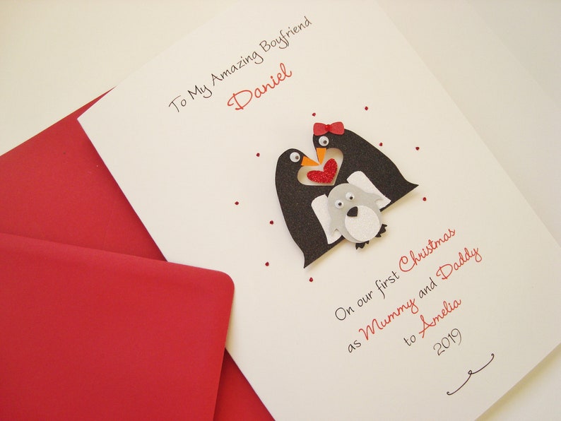 First Christmas as Parents Christmas Card First Christmas as | Etsy