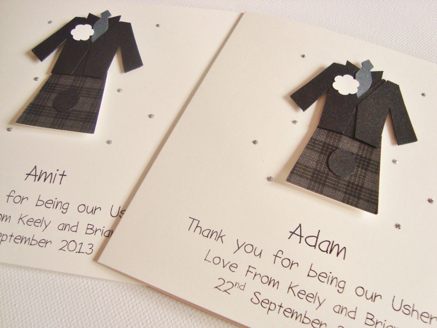 Personalised Handmade Usher/best Man/page Boy Kilt Scottish Etsy UK