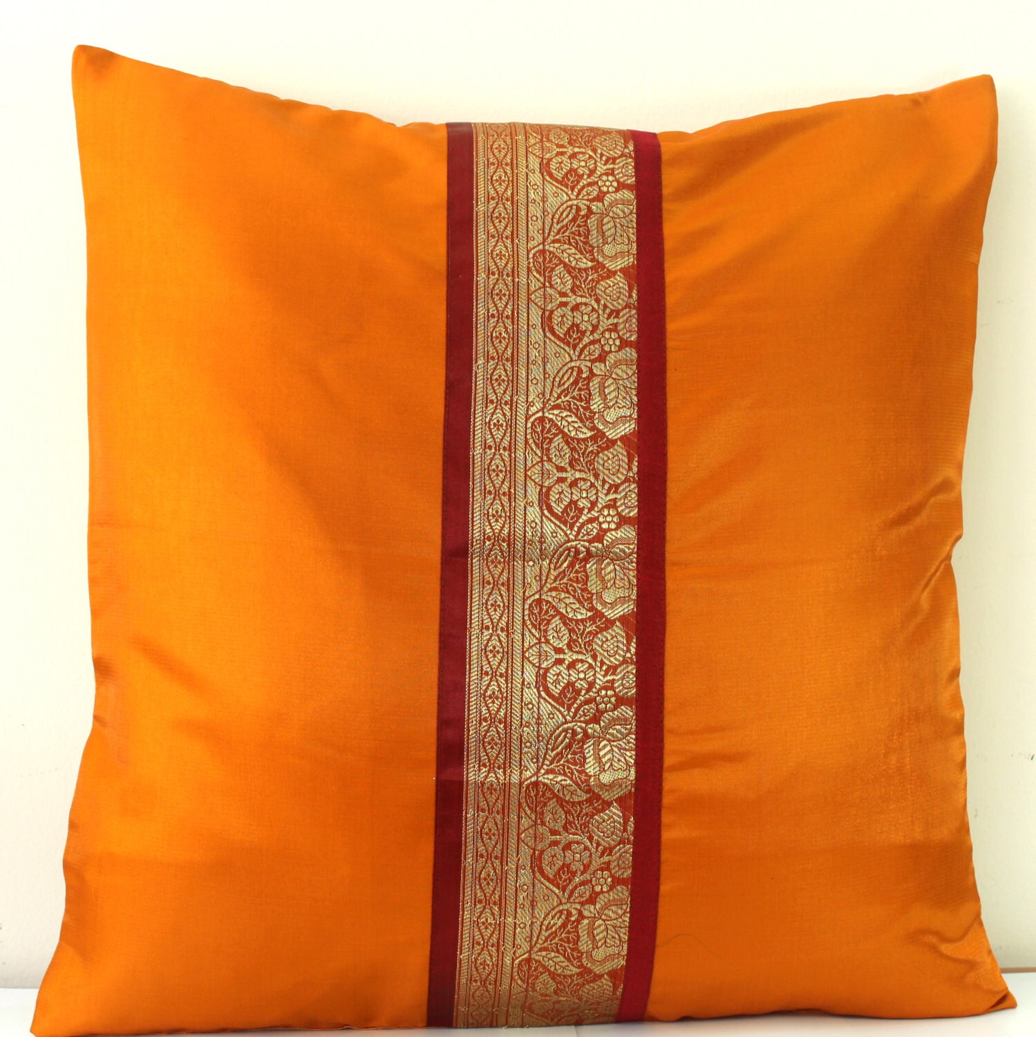 sari pillow covers