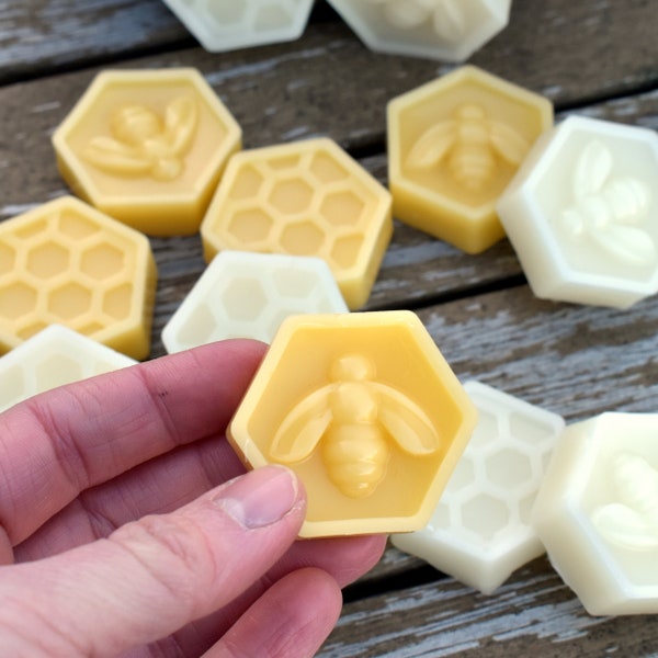 Beeswax Block, 100% Pure Beeswax, Two Pieces, 30g, 1oz