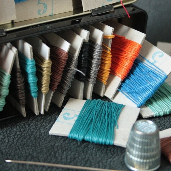 5m Cabled Waxed Linen Thread, No. 432 Medium Thickness, Fil Au Chinois