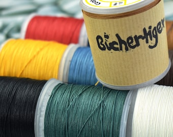 Barbour Linen Thread, 3-ply, 18/3, 50g spool, great thread for bookbinding, leatherworking, and other traditional crafts