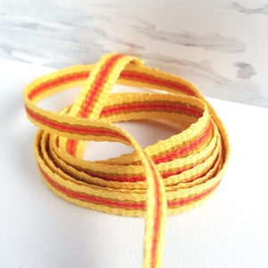 Nastro da cucito in lino largo 1,1 cm, sunburst, per rilegare libri, cucito, rifilatura e altro, incrementi di 50 cm