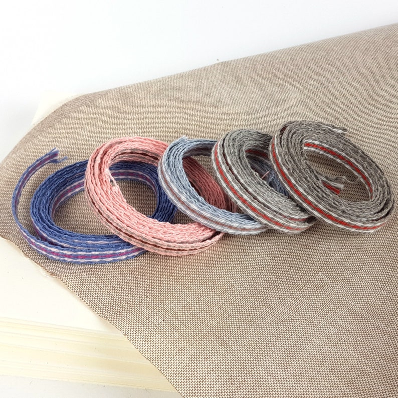 1cm Linen Sewing Tape Different Colours for Bookbinding Etsy