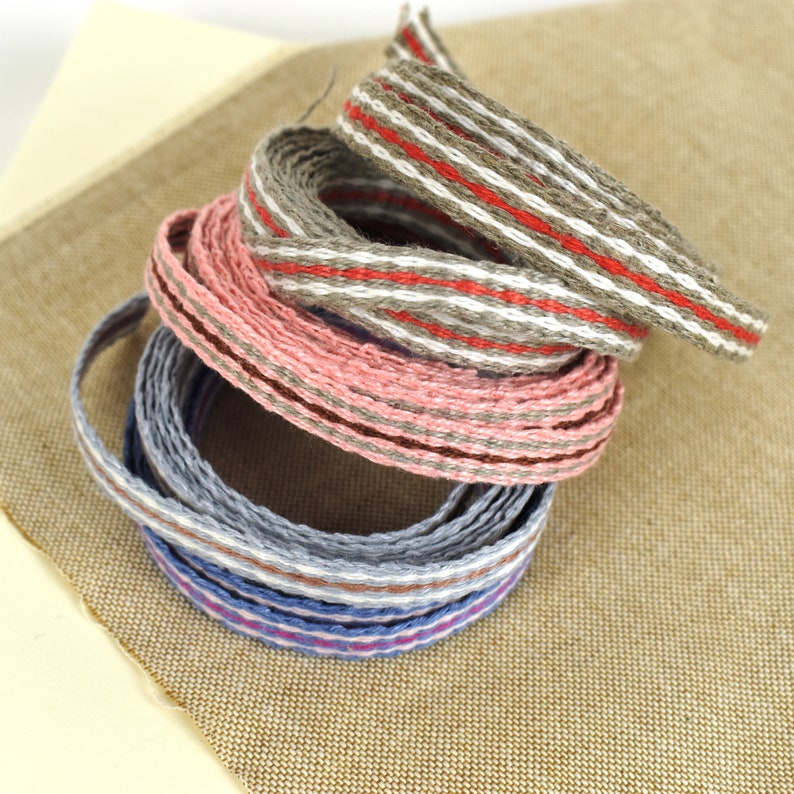 1cm Linen Sewing Tape Different Colours for Bookbinding Etsy