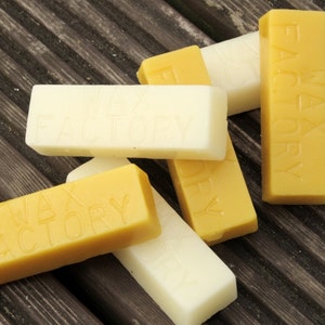 Pure Beeswax Bar, approximately 1oz / 30g image 1