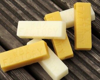 Pure Beeswax Bar, approximately 1oz / 30g